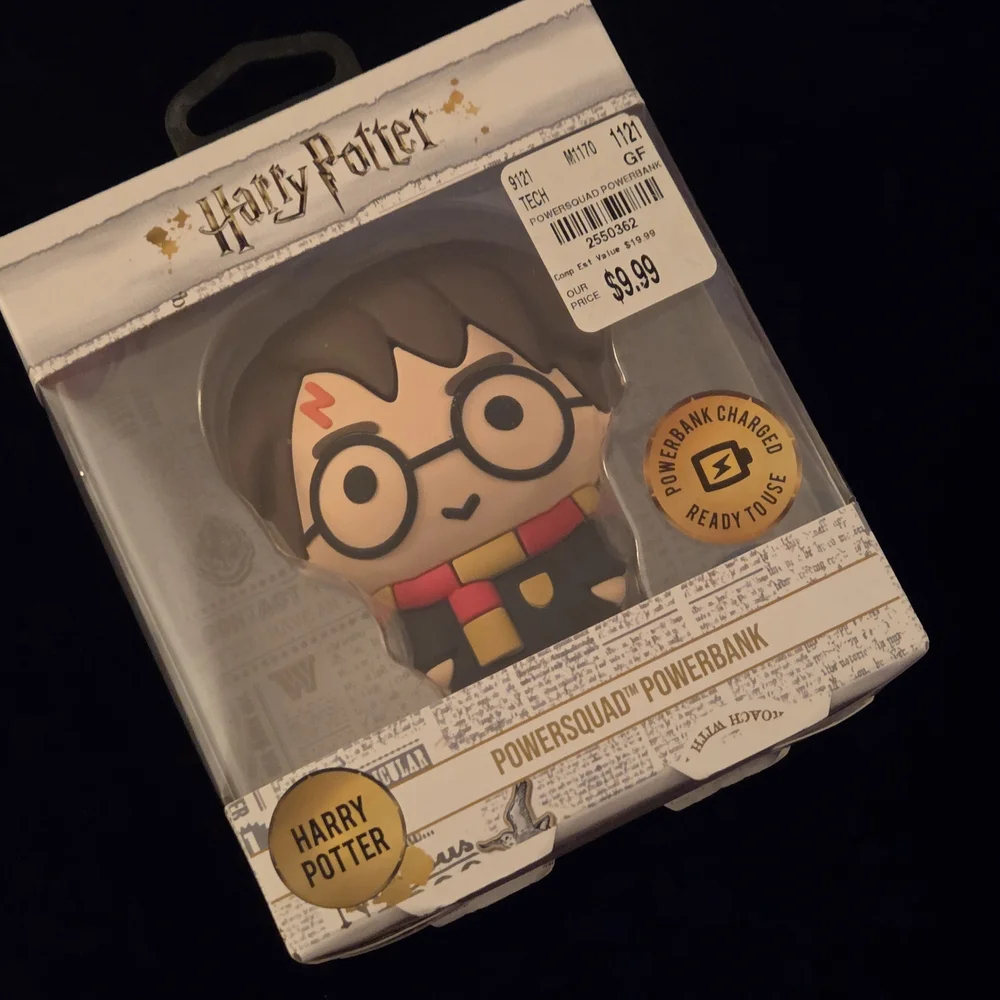 Harry Potter PowerSquad Powerbank - Black and Red